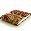 handmade paper photo albums with block printed cotton fabric covers in size 8 *10 inches with butter paper liners