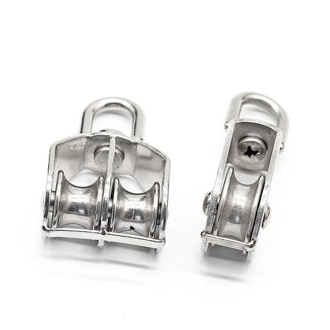 Hardware in general 304 stainless steel hardware product stainless steel double pulley block