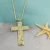 Import Hawaiian gold cross necklace pendant pacific island jewelry from China