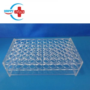 HC-K028 Factory supplies laboratory plastic 50 hole test tube rack