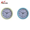 Hd 1688 clock movement round shape plastic wall art clock