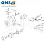 Head & Rotor Assembled Kit - Application on Delphi Rotative/In-line DPA Pumps - suitable/compatible for 7123-345S - 7180-559S