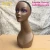 Import head mannequin black realistic mannequin female head black mannequin with makeup Purple eye shadow from China