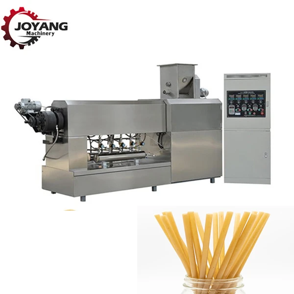 Healthy And Pollution-free Disposable Biodegradable Edible Pasta Drinking Straw Maker Making Machine