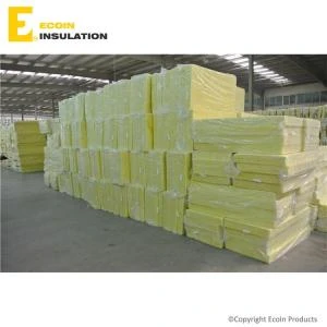 Heat Insulation Materials Sound Isolation Glass Wool for air condition duct