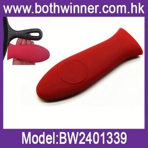 Heat insulation silicone cookware parts/pan holders h0t6V silicone handle for sale
