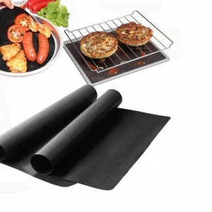 Heat Resistant 100% Food-grade  Fiberglass PTFE BBQ Mat