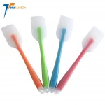 Heat Resistant Non-Stick nylon silicone cookie spatulas sets Flexible Rubber scraper for baking and Pastry