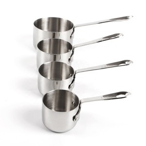Heavy-gauge Stainless steel measuring cups and spoons baking measuring set