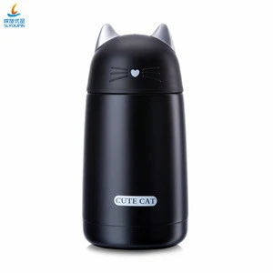 Hello Dream 330ml Cute cat Double Wall Thermos Bottle Stainless Steel Vacuum Flasks