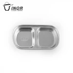 herb and spice tools sushi soy sauce condiment tray with divided