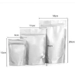 High Barrier Ziplock Plastic Bag Laminated Heat Sealing Aluminum Foil Stand UP Packaging Plastic Pouch Bag Printing