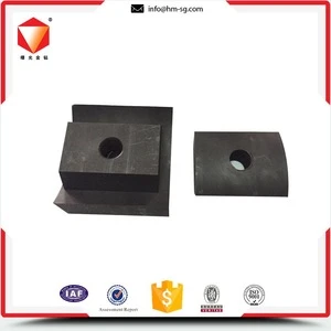 High grade low density graphite mould for polishing machine