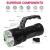 High Power 2000 lumen XHP50 Led flash light, rechargeable Powerful Handheld led searchlight
