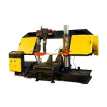High precision gear drive metal cutting universal band saw machine