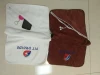 High Quality 100% cotton microfiber custom embroidered gym towel with zipper bag