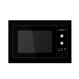 High Quality 12v Built In OEM Microwave Oven with electronic Control Led display Black glass pizza oven