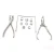 Import High Quality 2024 Dental Dentist Basic Rubber Dam Kit Dental Surgical Instruments Punch Pliers from China