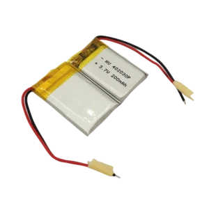 high quality 402030 3.7v 200mah lipo rechargeable battery 0.74wh