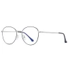 high quality anti blue light custom eyewear manufacturing vintage metal eyewear frame