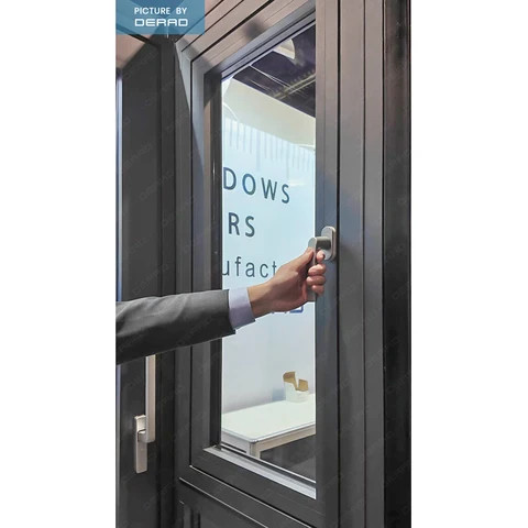 Buy High Quality Casement Windows Villa Public Building Aluminum Tilt ...