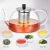 Import High quality cheap price blooming tea loose leaf tea pot with infuser from China