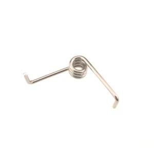 high quality color zinc plated customized small metal torsion spring for toy car