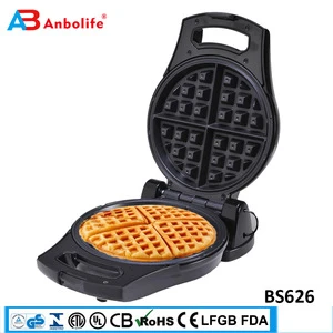 High Quality Commercial Stainless Round Shape Waffle Maker Sweet Nut Omelet Maker Eggette Flower Ice Cream Waffle Cone Maker