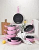 High quality cookare set and  forged aluminum non stick pot