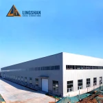 High Quality Fabrication prefab flat pack low cost warehouse prefab house