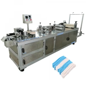 High quality finished product bouffant cap making machine nonwoven
