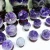 Import High quality folk crafts healing purple amethyst agate geode crystal ball sphere from China