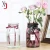 Import high quality home decorative Crystal flower glass vessel glass vase from China