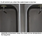 high quality imported compressor commercial ice cream maker