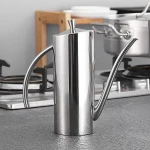High quality kitchen oil pot dispenser 304 stainless steel oil pot 500ml