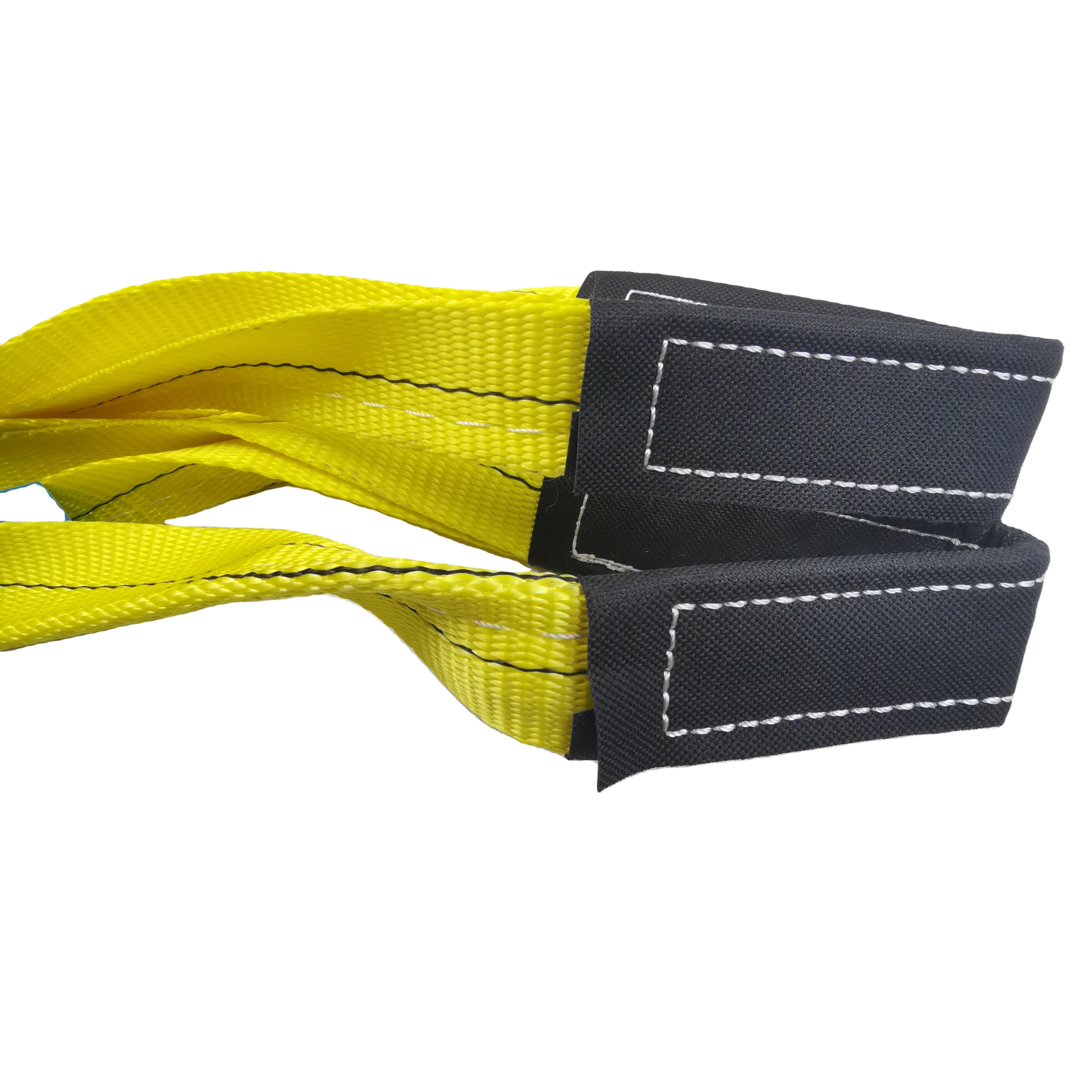 High Quality  Lifting Belts 100% Polyester Webbing Sling