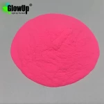 High Quality Materials Luminous Glow In The Dark Pink Powder , colorful glow in the dark, color pigment epoxy