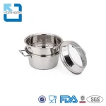 high quality multi-purpose stainless steel steam pot soup tureen cookware set
