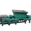High quality New Waste  Recycling Double Shaft wood chipper shredder machine