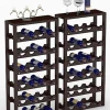 High quality OEM and ODE accepted solid wood wine cellar rack
