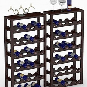 High quality OEM and ODE accepted solid wood wine cellar rack