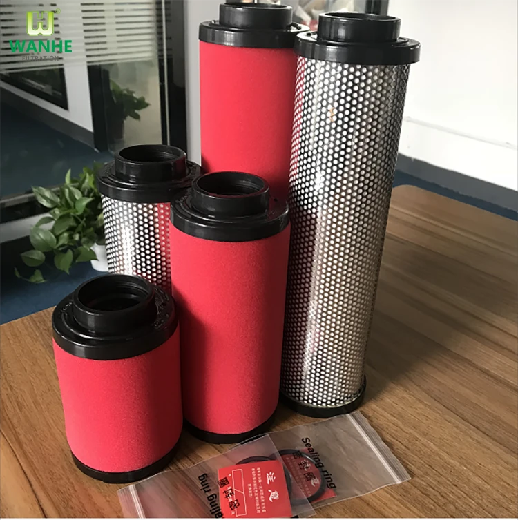 High quality oil water separator 015 024 060 Q P S C Air compressor Accessories Compressed air precision filter Dryer