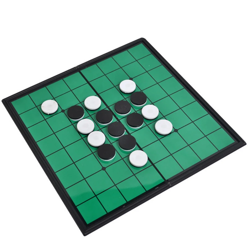 High Quality Oshello Board Game 64 pcs/set Magnetic Reversi Chess Game Plastic Chess