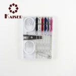 High quality plastic box sewing kit, travel sewing kit, hotel amenities set