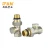 high quality plastic cap and brass body temperature valve sanitary pipe fitting heater valve