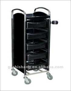 high quality popular hairdressing used salon trolley for sale