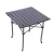 Import high quality portable Aluminium foldable picnic table outdoor camping BBQ folding table from China