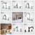Import High Quality single hole bathroom basin faucets hot and cold water mixer tap from China