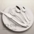 Import High Quality Stainless Steel Cutlery Spoon and Fork Flatware Sets from China