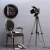 Import High Quality Vintage Loft Photography Studio Red Headlight 800w Wood Aluminum Led Floor Lamp from China